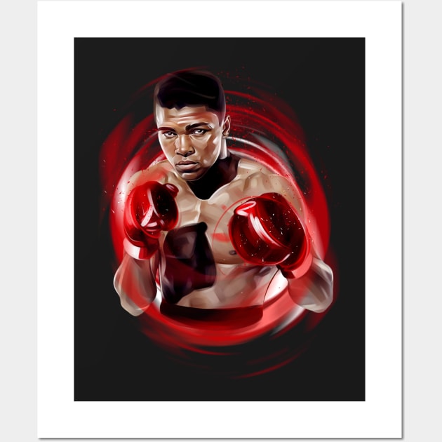 Muhammad Ali Wall Art by dmitryb1